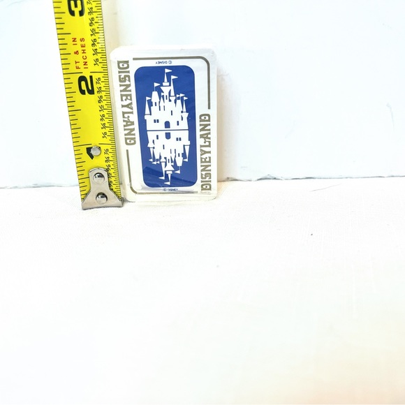 Disneyland Collectors Novelty Miniature Deck of Playing Cards NIP - Picture 6 of 7